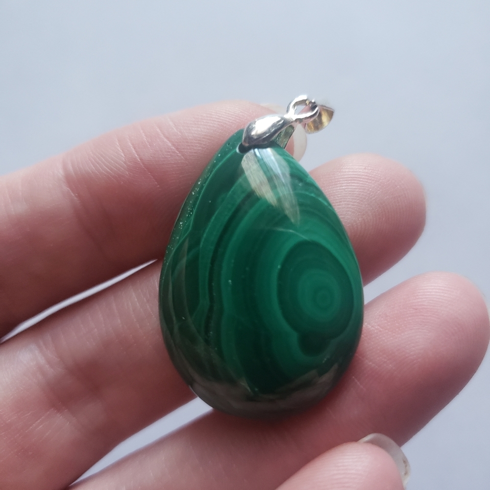 Malachite pendant